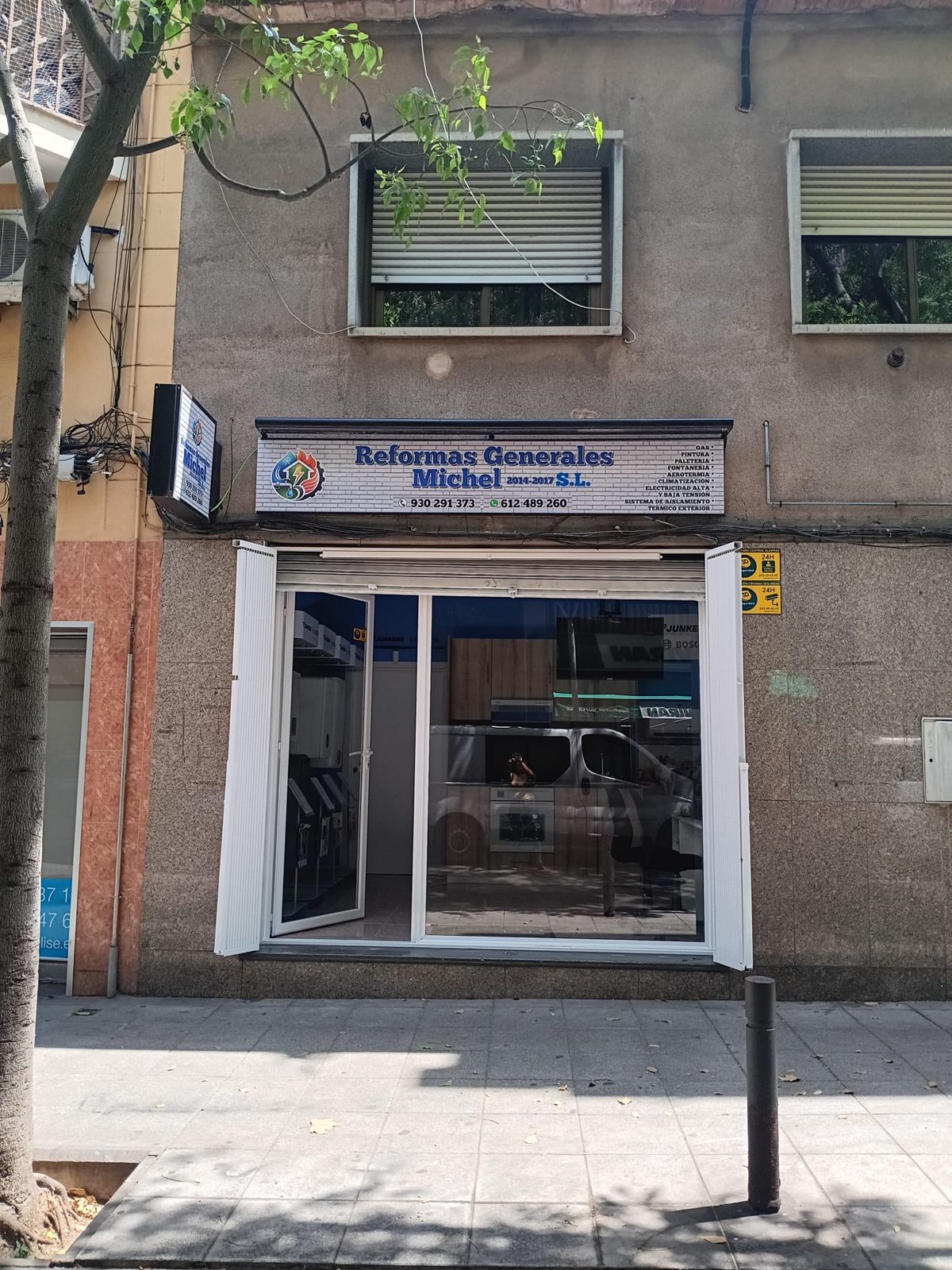 Michel Pérez, reformas en Barcelona